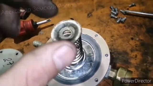 Переделка газового Редуктора Лягушки. Регулятор давления. (отопление гаража газовой тепловой пушкой)