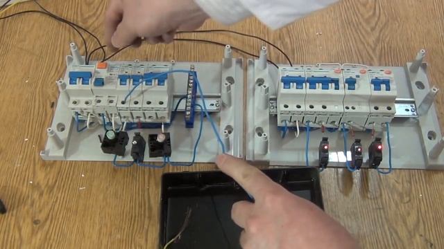 Схема подключения УЗО