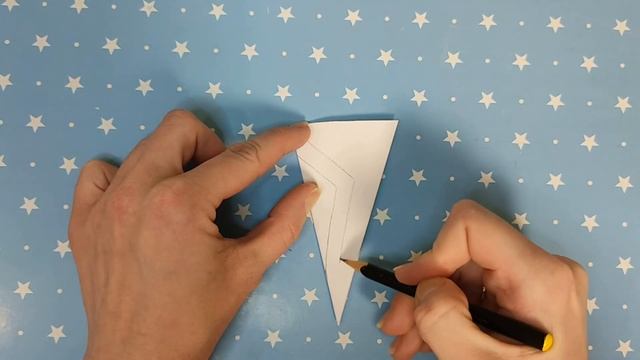 ПРОСТАЯ СНЕЖИНКА из листа бумаги А - 4 / Бумажные снежинки на окна / Украшаем окна на новый год