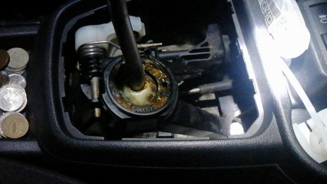 Замена втулки кулисы гранта