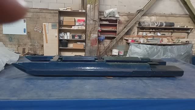 Поплавки для катамарана. Изготовление Часть 2