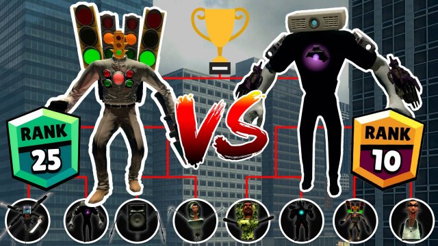 БИТВЫ ТИТАНОВ В ГАРРИС МОДЕ. СКИБИДИСТЫ ПРОТИВ СПИКЕРМЕНОВ И КАМЕРАМЕНОВ