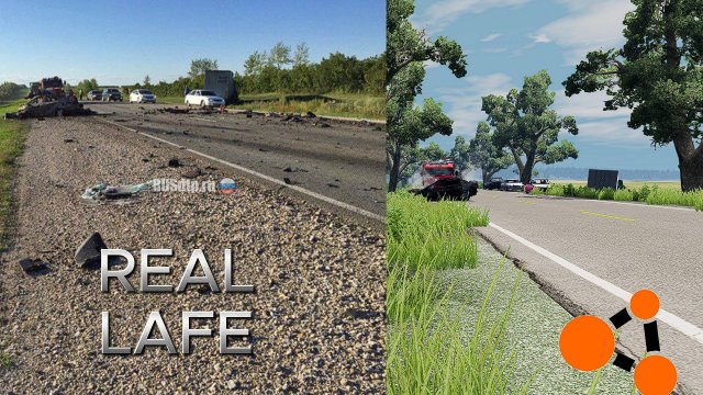 авария на реальных событиях 23 в BeamNG.Drive