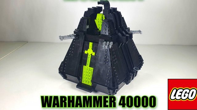 Лего самоделка: МОНОЛИТ НЕКРОНОВ из игры Warhammer 40 000