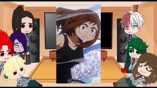 ●Реакция Моя геройская академия на ТТ● 1/?●