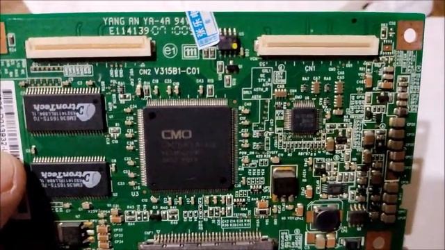 SAMSUNG LE32A330J1XRU негативное изображение.