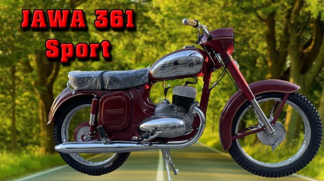 Редкая Ява для рынка Америки и Канады. JAWA 361.