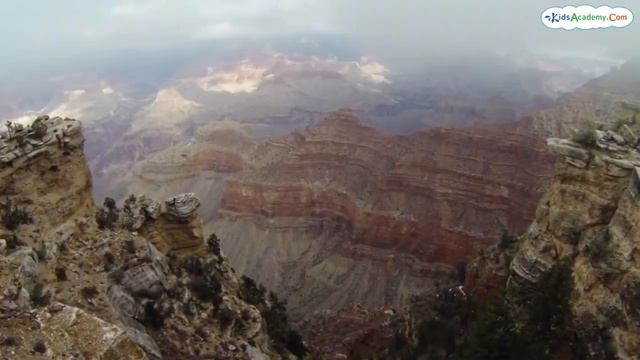 National Parks of the USA - Yellowstone, Grand Canyon, Biscayne. Kids Academy