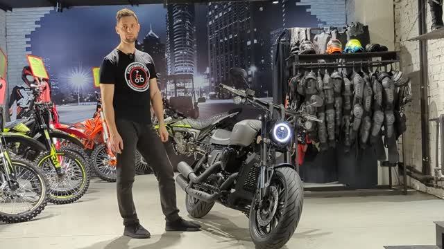Harley-Davidson на минималках... Regulmoto V-Bob 250