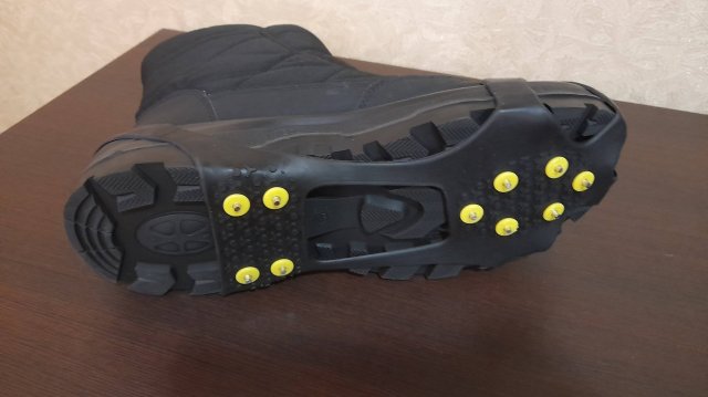 Ледоступы на обувь. Противоскользящие накладки. Покупки на ВБ. Обзор