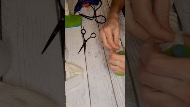 Снеговик на ножках ☃️