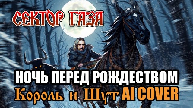 Сектор Газа - Ночь перед Рождеством (Король и Шут AI Cover от Продолжение сказки)