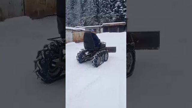 мини трактор своими руками