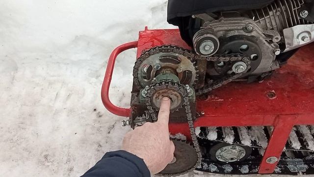 гусеница из транспортерной ленты.mp4