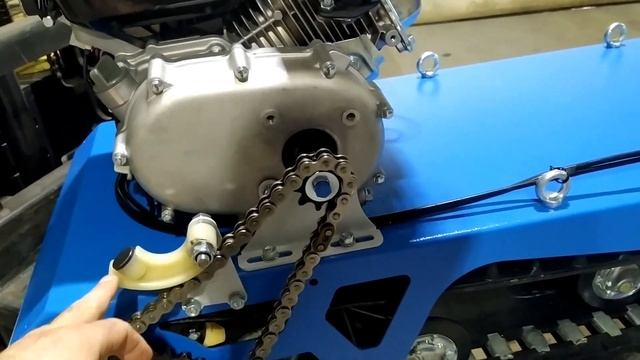 Мотобуксировщик Енисей гусеница Полярник 380. Мотособака