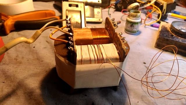 Как намотать трансформатор для зарядного устройства.