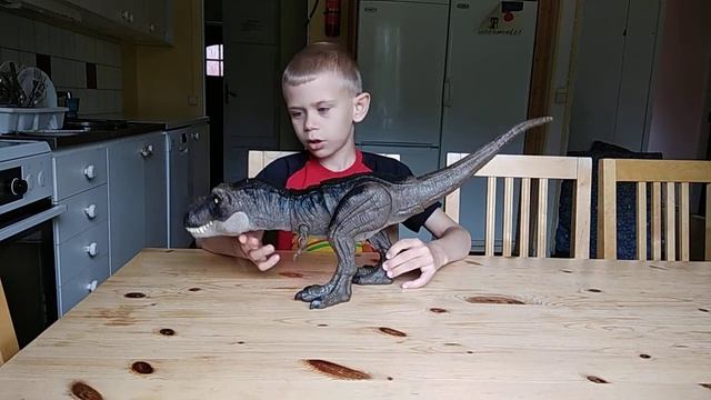 Тиранозавр Рекс. Обзор игрушки динозавра. И факты о Тирексе.