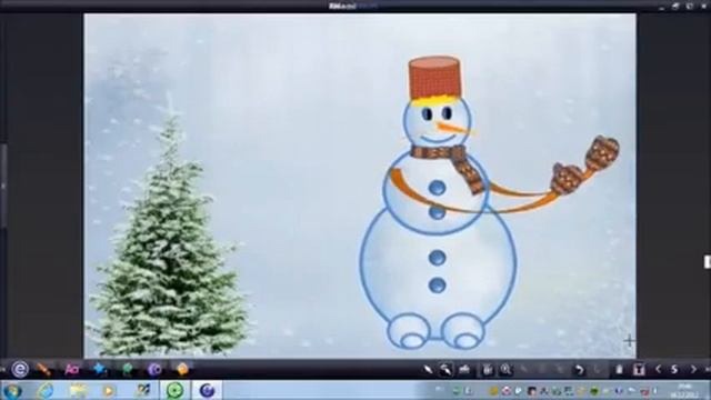 Зимняя физминутка