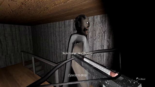 Баг невидимости в Гренни 1.8 // Granny the Horror Game