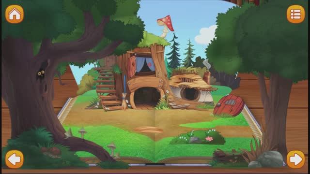 Игра "Сказка - Теремок", Развивающая игра для детей.