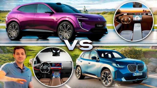 Фанатикам лучше не смотреть:-) Новый BMW X3 vs. AVATR 07. Тест-драйв и сравнение