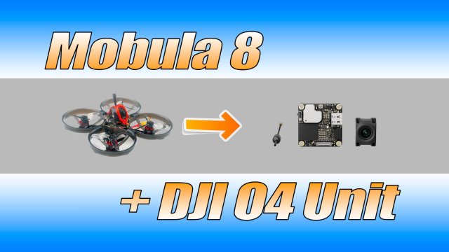 Mobula 8 и DJI O4 Unit. Установка. Настройка. Полет.