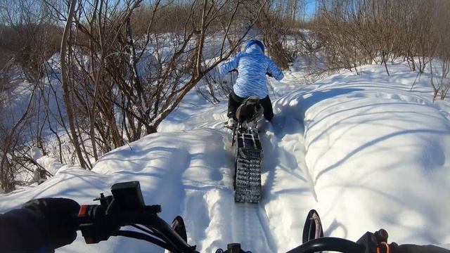 Сноубайк из питбайка лучше снегохода ❗️