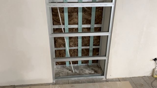 ✅ Как закрыть дверной проем. Гипсокартон в два слоя на каркасе.