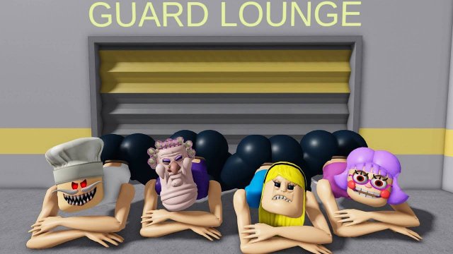 WOMAN MORPHS НУЖНА ПОМОЩЬ в BARRY'S PRISON RUN!  в РОБЛОКС(#ROBLOX)