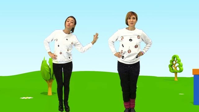 Веселая Школа с Машей Капуки Кануки - Делаем зарядку - Видео для детей