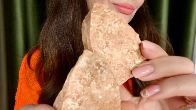 ASMR crunch od clay&chalk_Глина Янтарная, мел Атаман