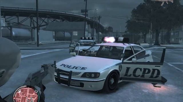 Эпичная войнушка с копами за Джонни Клебица в GTA 4 Grand Theft Auto IV Выпуск 98