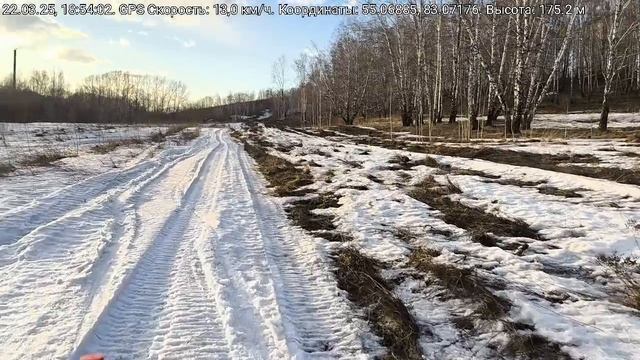 Снегоход из мотоблока