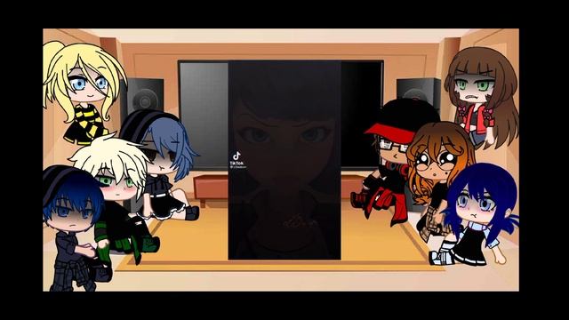 //реакция персонажей леди баг и супер кота на тик ток//😩🙌