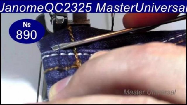 А Вы знаете!!! Как прошить толстый шов без пропусков, мелкой строчки и поломки иголок. Видео № 890