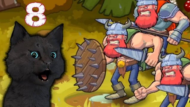 Супер Кот и Тролли против Викингов #8 🐱 Trolls vs Vikings Reborn 2025