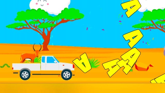 Учим Буквы и Цифры вместе с животными Африки/ Развивающий мультфильм смотреть для самых маленьких