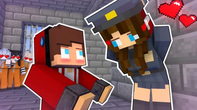 Джей попала в тюрьму для девочек - мультфильм майнкрафт мод