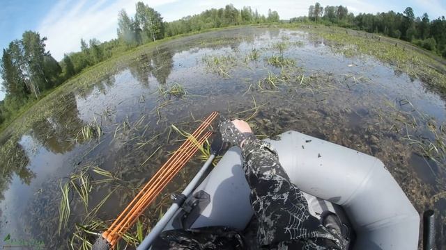 9 КГ РЫБЫ ЗА 2 ЧАСА! Рыбалка с рогаткой и стрелами с лодки