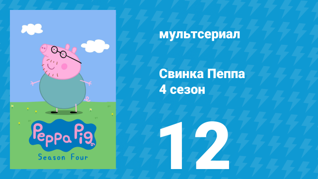 Свинка Пеппа 4 сезон 12 серия (мультсериал, 2004)
