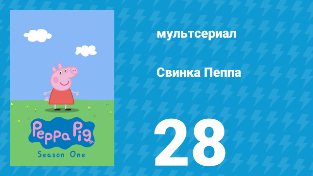 Свинка Пеппа 1 сезон 28 серия (мультсериал, 2004)