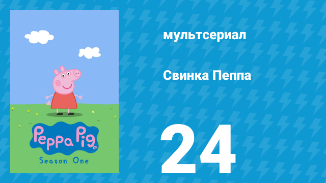 Свинка Пеппа 1 сезон 24 серия (мультсериал, 2004)