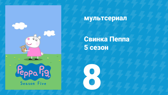 Свинка Пеппа 5 сезон 8 серия (мультсериал, 2004)