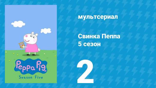Свинка Пеппа 5 сезон 2 серия (мультсериал, 2004)