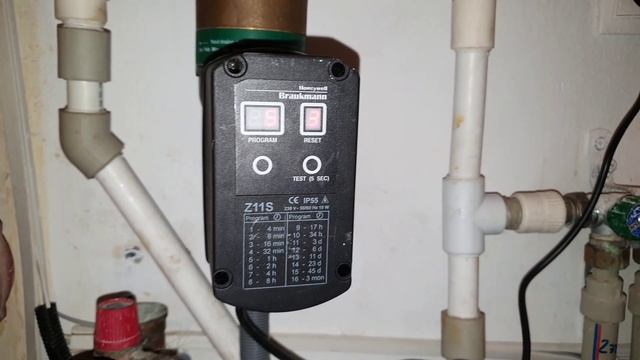 автоматическая промывка фильтра honeywell