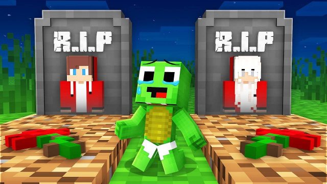 Грустная история жизни бедного малыша Майки— Мультик с Персонажами Майнкрафт