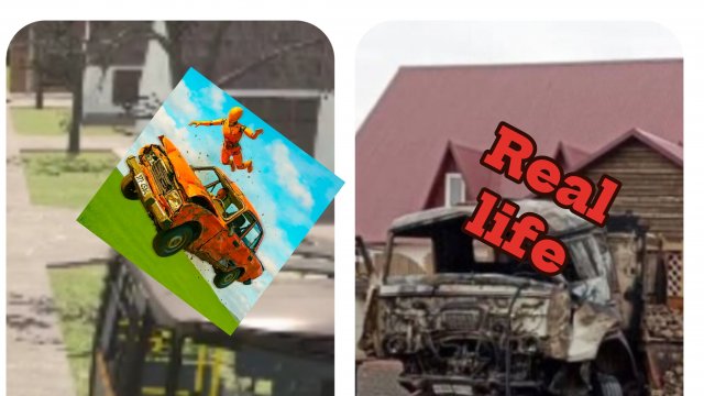 реконструкция жуткой аварии#5 в ВАЗ краш тест симулятор 2