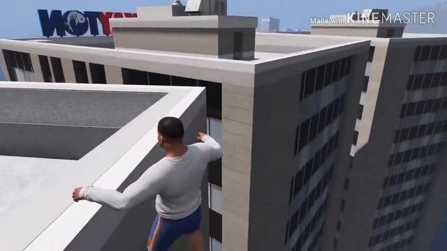 Падение в GTA 5| Прыжки в воду в GTA 5