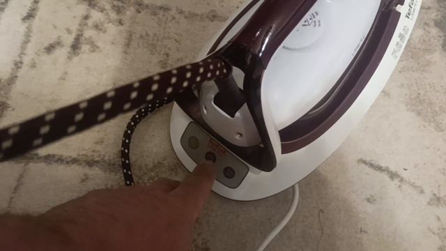 Tefal Liberty загорелась кнопка Anti calc - включение режима самоочистки