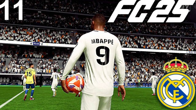 FC 25 КАРЬЕРА ЗА РЕАЛ МАДРИД #11 - ДВОЙНОЙ ХЕТ-ТРИК МБАППЕ И КТО ЕГО ОСТАНОВИТ?!